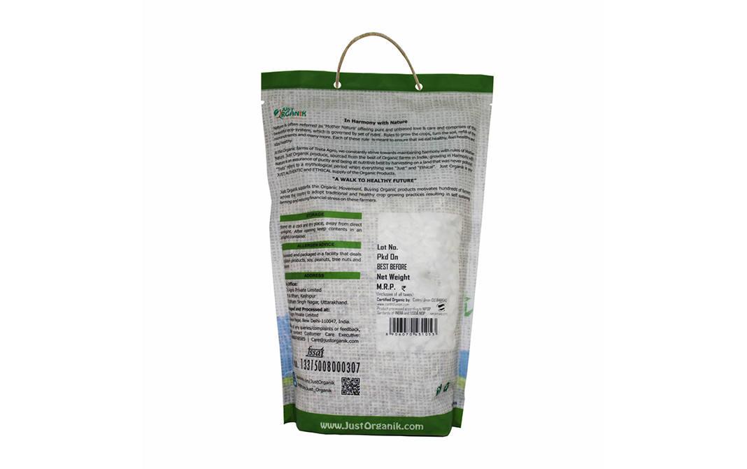 Just Organik Chana Whole (Kala Chana)    Pack  1 kilogram